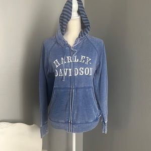 Women’s Harley Davidson Zip Up Hoodie